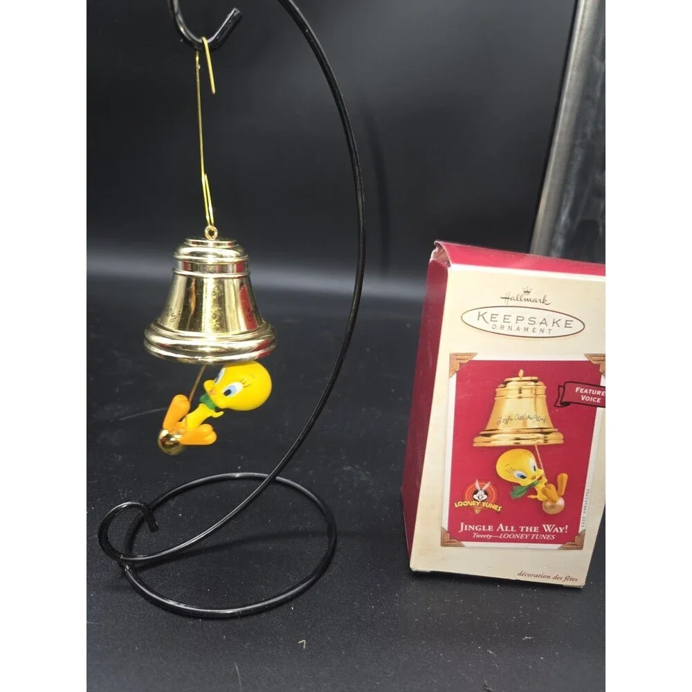 Hallmark Keepsake Tweety Christmas Ornament JINGLE ALL THE WAY Tested
